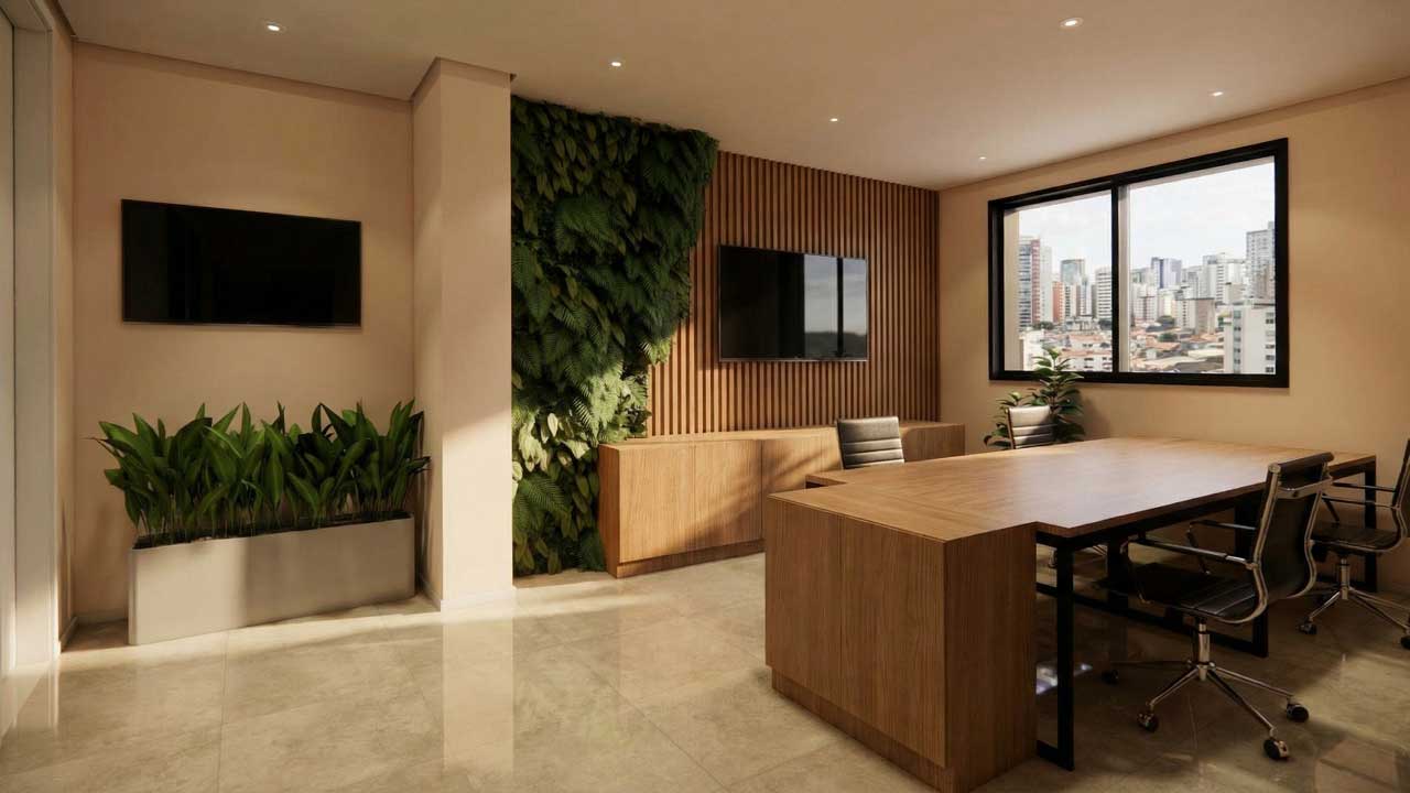 Escritório de Arquitetura Corporativa e Comercial - Projetos de arquitetura para escritórios e comércios - Conceito A Arquitetura